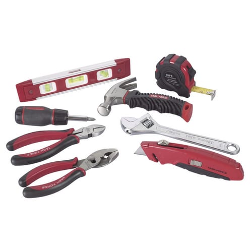 red tool set