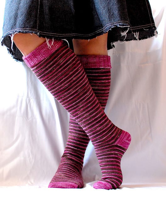 Delicious Knee Socks by Cosmic Pluto