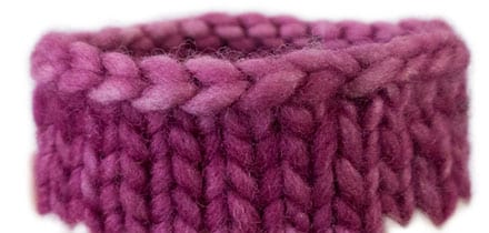 Bind-Off Trick: Neat Edge on Round Knitting