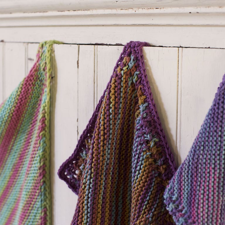 Crochet Border on Knitting