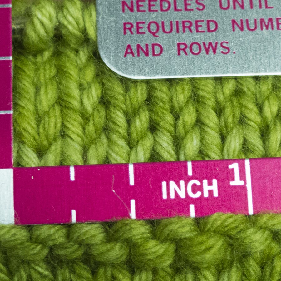 Gauge – How to Check Your Gauge on Flat Knitting