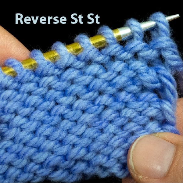 Reverse Stockinette Stitch - KnitFreedom.com