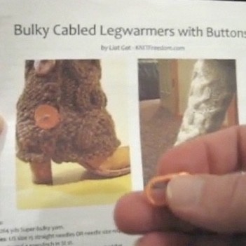 Cabled Legwarmers – Pattern Walkthrough