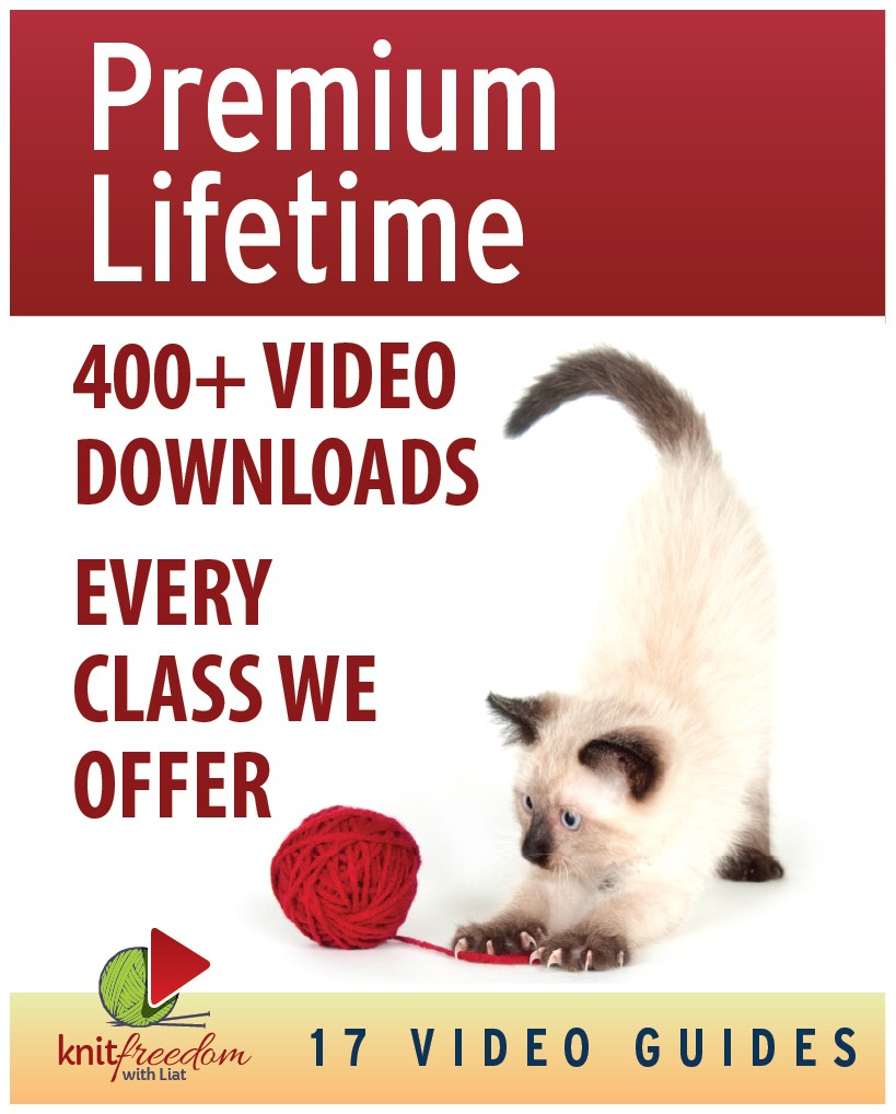 KnitFreedom Premium Lifetime library ebook cover