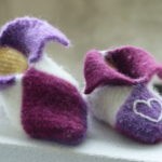 Slippers 2 sizes felting square crop sm