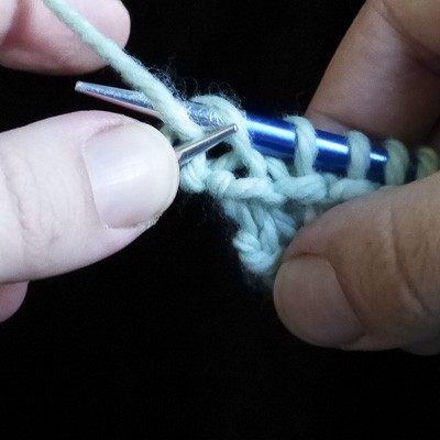 Knit Backwards Step 07