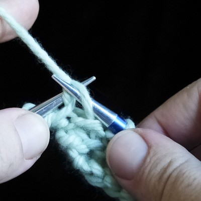 Knit Backwards Step 14