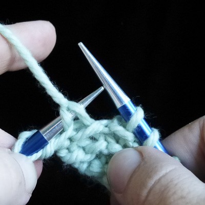 Knit Backwards Step 15