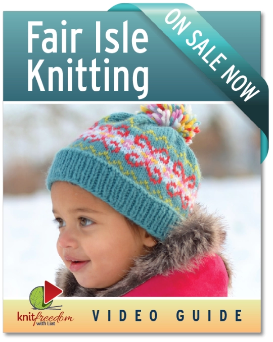 Fair Isle Knitting ebook cover on sale now 9 20 22